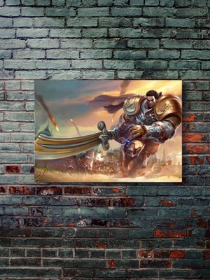Garen - Oyun Posterleri, Özel Tasarım Kağıt Poster