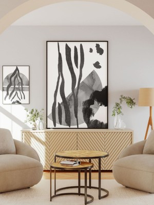 Bohem Minimalist Tasarım, Boho Sanatı Posterleri, Özel Tasarım Kağıt Poster