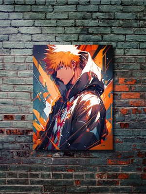 Ichigo, Bleach, Özel Tasarım Kağıt Poster, Duvar Sanatı