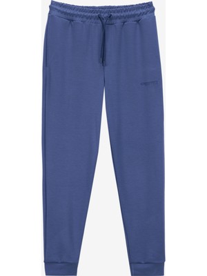 Discovery Expedition D5SM-EA3853 Indigo Relaxed Düz Erkek Eşofman Altı