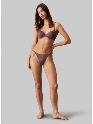 Calvin Klein Pembe Balenli Sütyen 000QF6875E Ck Women