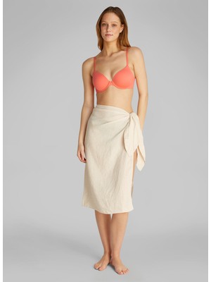 Calvin Klein Açık Pembe Balenli Sütyen LV000F3837 Ck Women