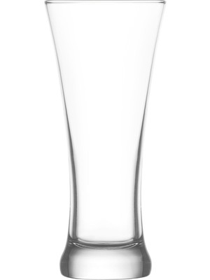 Lav Sorgun Cam Bira Bardağı 2'li 380 ml (Kokteyl/Soğuk Kahve Bardağı )