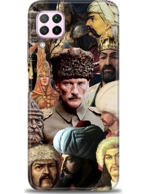 Kılıf Evreni Huawei P40 Lite Uyumlu A+ Plus Kılıf + SERAMİK KIRILMAZ EKRAN KORUYUCU 466