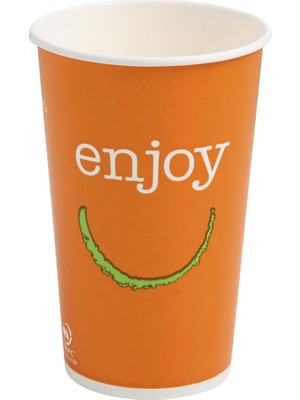 Huhtamaki Enjoy Karton Bardak Soğuk Içecek 16 Oz 400 ml 50 Adet