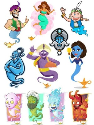 Cin Sticker Set-1 11 Parça