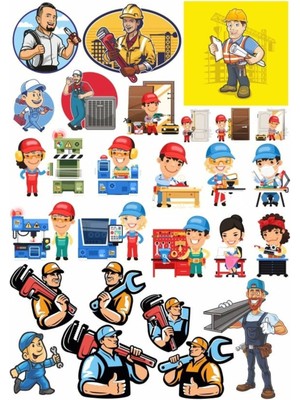 Işçiler Sticker Set 2