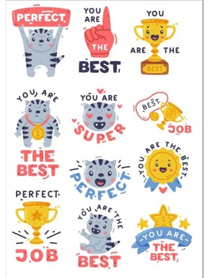 Onaylama Cümleleri Ingilizce Sticker Set 2