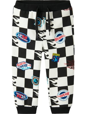 NI13238365 Name It Nmmdrewy Hotwheels Nreg Swe Pant Bru Sky &amp;ccedil;ocuk Eşofman Altı Siyah