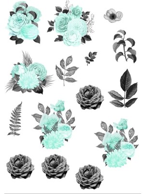 Mavi Güller Sticker Set 2