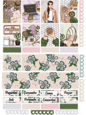 Planlayıcı Sticker Set 1