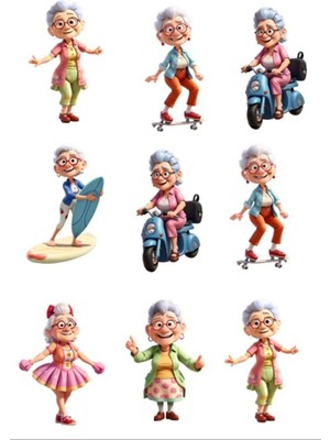 Nene Sticker Set