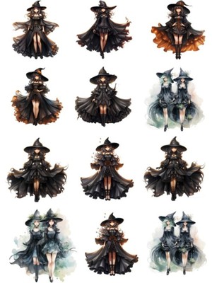 Cadılar Sticker Set