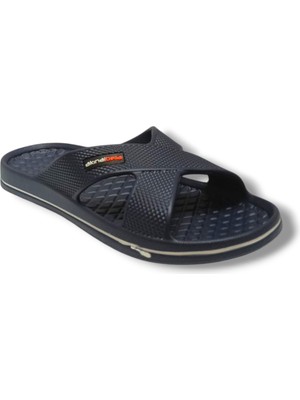 Akınal E140-25 Eva Çapraz Bant Suya Dayanıklı Erkek Terlik