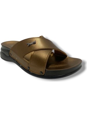 Parmi 25505-25 Deri Anatomik Çapraz Bant Dolgu Kadın terlik