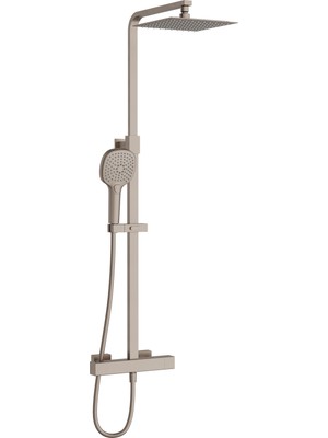 Artema AQUAHEAT A4720234 Bliss S 230 Duş Sitemi, Fırçalı Nikel