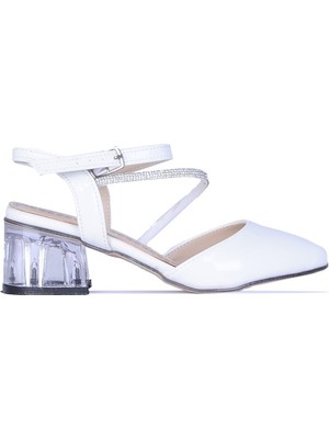 Ayakcenter By8 Ayışığı 5cm Kız Çocuk Topuklu Ayakkabı