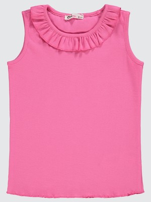 Civil Girls Kız Çocuk Tişört 6-9 Yaş Fuşya