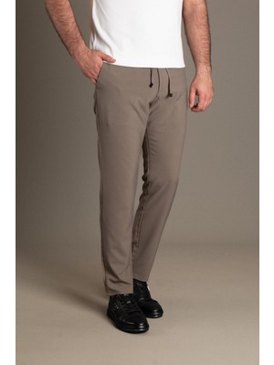 Zeki Özer Erkek Haki Ipli Jogger Pantolon