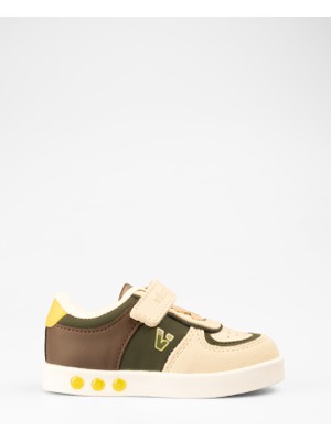 Vicco Sam Filet Işıklı Spor Ayakkabı Haki