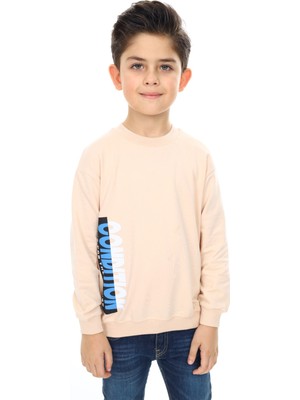 Toontoy Erkek Çocuk Baskılı Sweatshirt