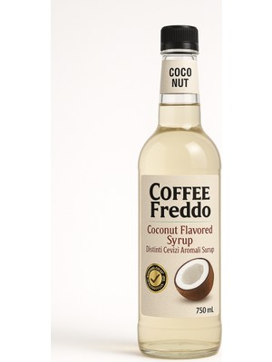 Okavango Kahve Şurubu, Kahve Şurupları, Yeni Yüksek Aromalı, Kahve ve Kokteyl Şurubu Hindistan Cevizi