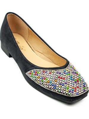 Guja 179 - 3 Siyah Kadın Babet