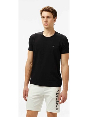 Erkek Regular Fit T-Shirt - Siyah