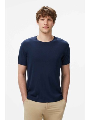 Nautica Erkek Lacivert Regular Fit T-Shirt V55239T.4NV