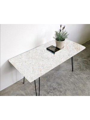 Masa Kaplama Folyosu Laminasyonlu Kendinden Yapışkanlı Stone Desen