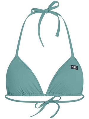 Kadın Triangle Üçgen Bikini Üstü - Aqua