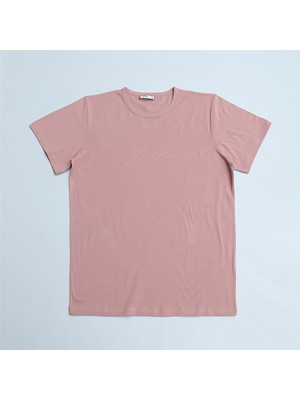 Erkek Çocuk Kısa Kol Tişört - 16791 - Pudra