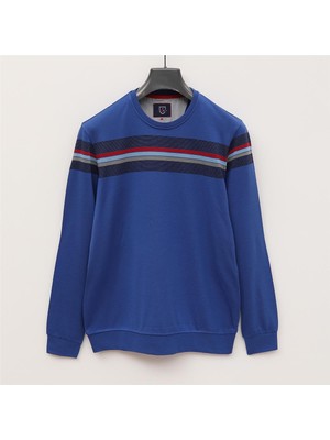 Erkek Uzun Kol Ince Polo Yaka Tişört - CZT-137 - Saks