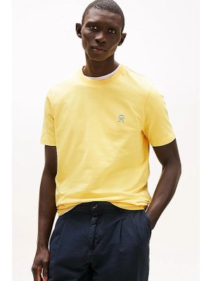 Erkek Th Monogram T-Shirt - Sarı