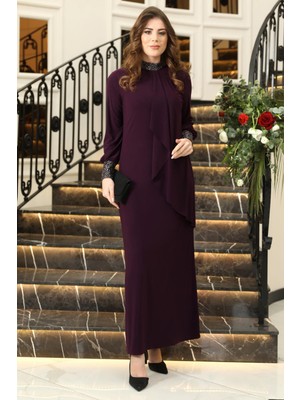 Efsane Sandy Elbise Mürdüm ELB42