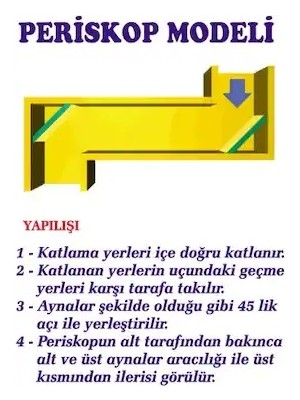 Periskop Modeli - 5 Adet