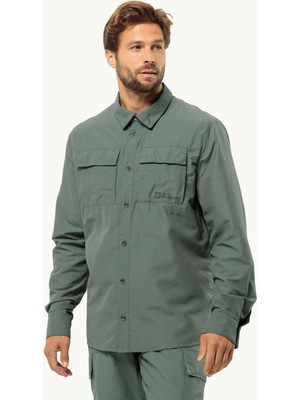 Jack Wolfskin Barries L/s Erkek GÖMLEK-1404101