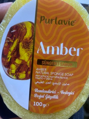 Naturlife Süngerli Amber Sabun 100 gr