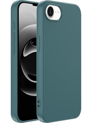 iPhone 16E Kılıf Css Mara Lansman Kapak - Koyu Yeşil
