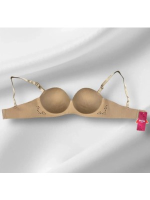 Wiolina Lazer Kesim El Destekli Sütyen 4030B