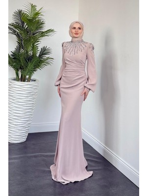 Aleda Balık Simli Abiye Taş