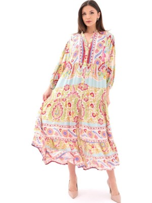 Gökyüzü Moda 6475 Elbise-Orlando