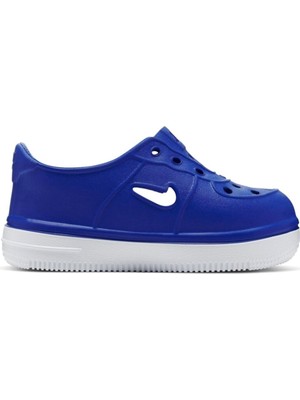 Nike Unisex Çocuk Lacivert Ayakkabı Foam Force 1 Td Racer - AQ2442-400 (Dar Kalıp)