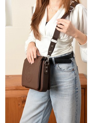 Just Polo Kadın 3 Bölmeli Omuz Çantası