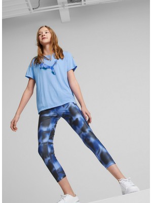 Puma Düz Lila Kız Çocuk T-Shirt 67347427-MODERN Sports Tee