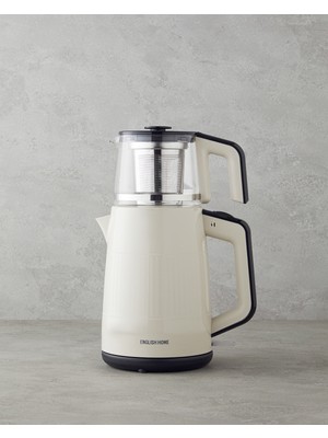 English Home CMK 6030 Çay Makinesi ve Kettle 2 Litre Bej