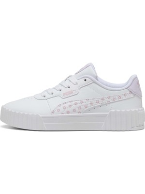 Puma Carina 3.0 Beach Florals Jr 400650-01 Kadın Spor Ayakkabı