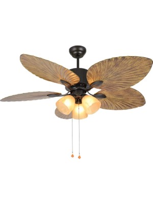 Dlc Oklahoma 132CM Tavan Vantilatörü Kahverengi