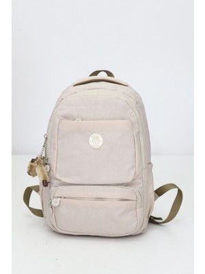 Sevimli Peluş Figürlü Günlük Kadın Sırt Çantası – Şık, Kullanışlı, Okula ve Seyahate Uygun