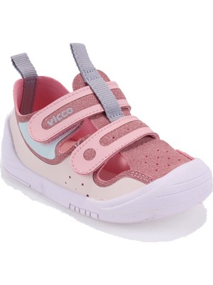 Vicco Riga 950E24Y214 Pudra Ortopedik Günlük Kız Çocuk Spor Ayakkabı